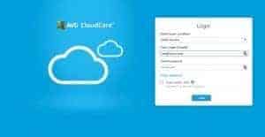 avg cloudcare web interface login