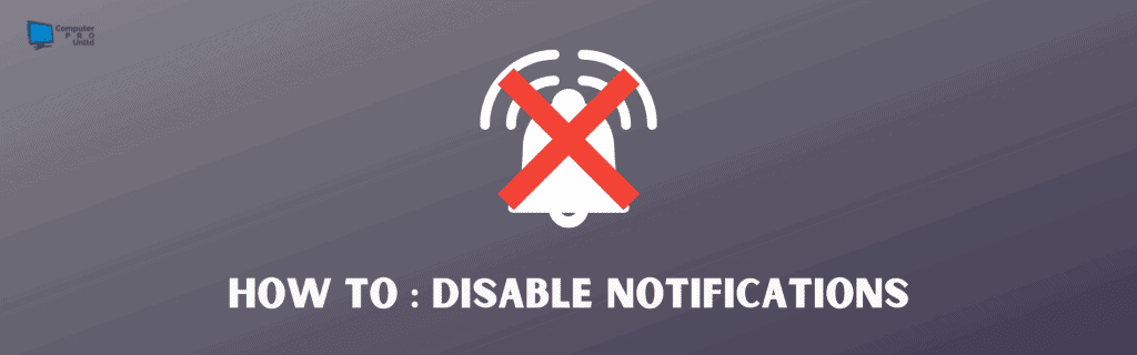 Disable-Notifications