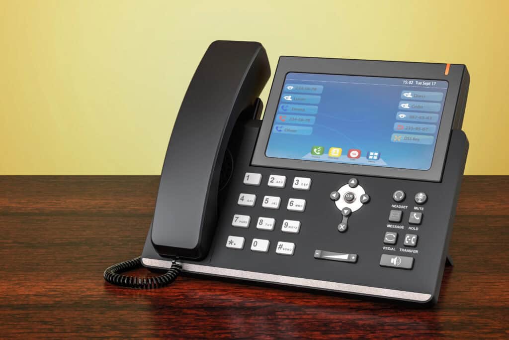Yealink desk phone for business VoIP phone service